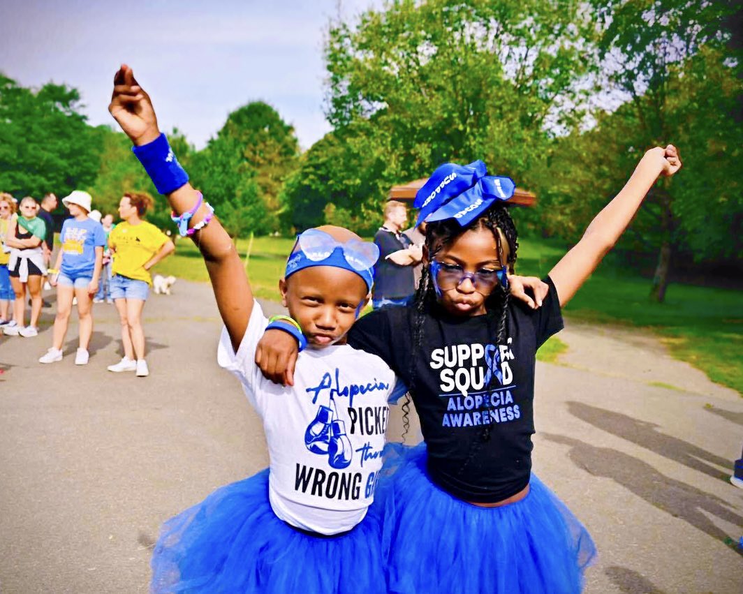 As Alopecia Awareness Month comes to an end, Cheer Athletics Philadelphia joined the ‘Walk for Alopecia’ to show their SUPPORT and LOVE for Lily, one of their own athletes who has been directly affected by alopecia. 💙