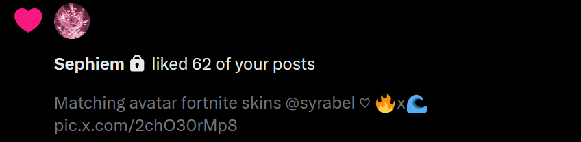 Nithoru's tweet image. i guess she likes me