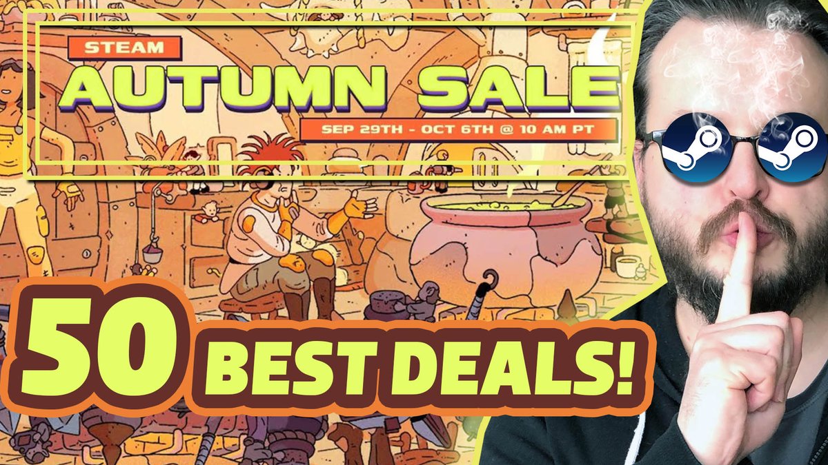 Steam Autumn Sale is here! And so is my video! Here: youtu.be/t3oOAp268uQ

#SteamAutumnSale #SteamAutumnSale2025 #Steam