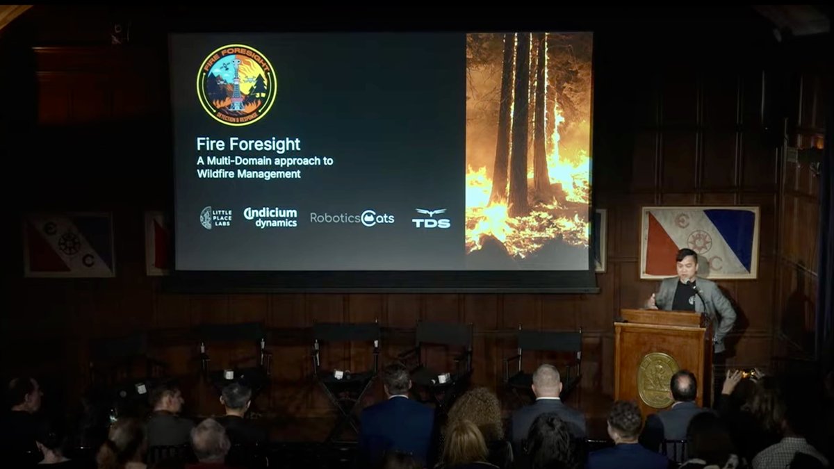 roboticscats's tweet image. Our #XPRIZEWildfire team Fire Foresight spoke in the @XPRIZE Igniting Change event at @ExplorersClub in last #ClimateWeekNYC
linkedin.com/pulse/aligned-…