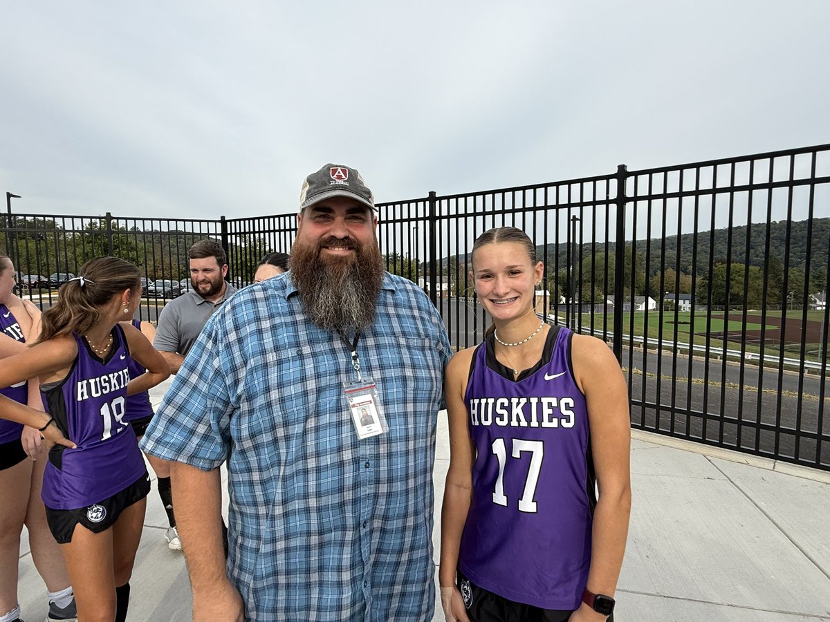 Tonight, there are JV and Varsity Field Hockey Games against State College Area High School

Before the games the players selected staff members to recognize as part of teacher appreciation 
 
#GoHuskies!