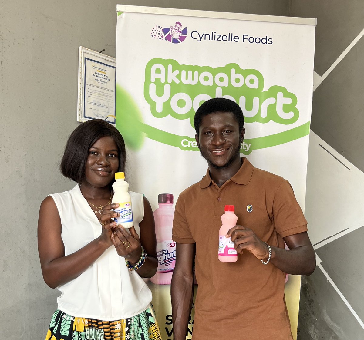 DandFPodcast_'s tweet photo. New episode with Afia Kwakyewaa Agyapong Kwakye (@afia_afya), CEO and founder of Cynlizelle foods—producers of Akwaaba Yoghurt will be out at 9am tomorrow. 
Kindly subscribe to our channel and turn on our post notifications if you haven’t. 

https://t.co/blS8cHl9mV https://t.co/ktF55ynSfC