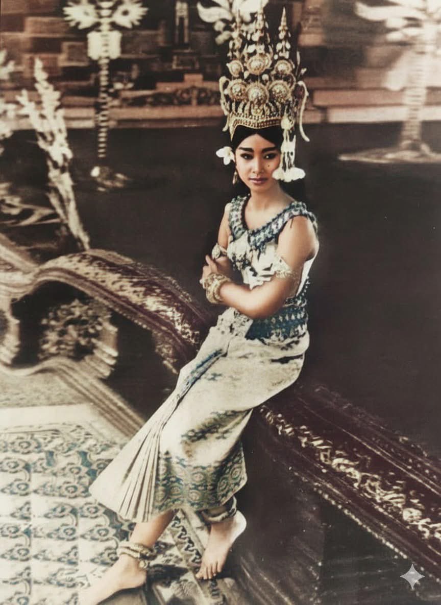 ព្រះនាងម្ចាស់នរោត្តមបុប្ផាទេវី♥️🇰🇭🇰🇭 Cambodia princess 👸 #Cambodia #country #peace