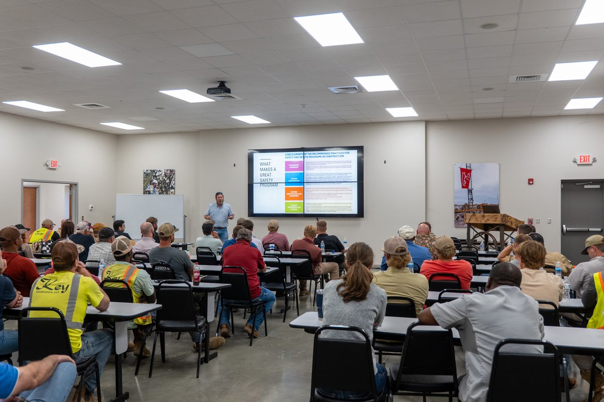 keyconstructors's tweet photo. We had our Quarterly Safety Meeting this past Friday at our shop in Canton. Coming together to discuss our goals and the direction we're headed as a company is so important to being a successful team!
Together, we will make Mississippi and the surrounding states better! https://t.co/15G1tofghX
