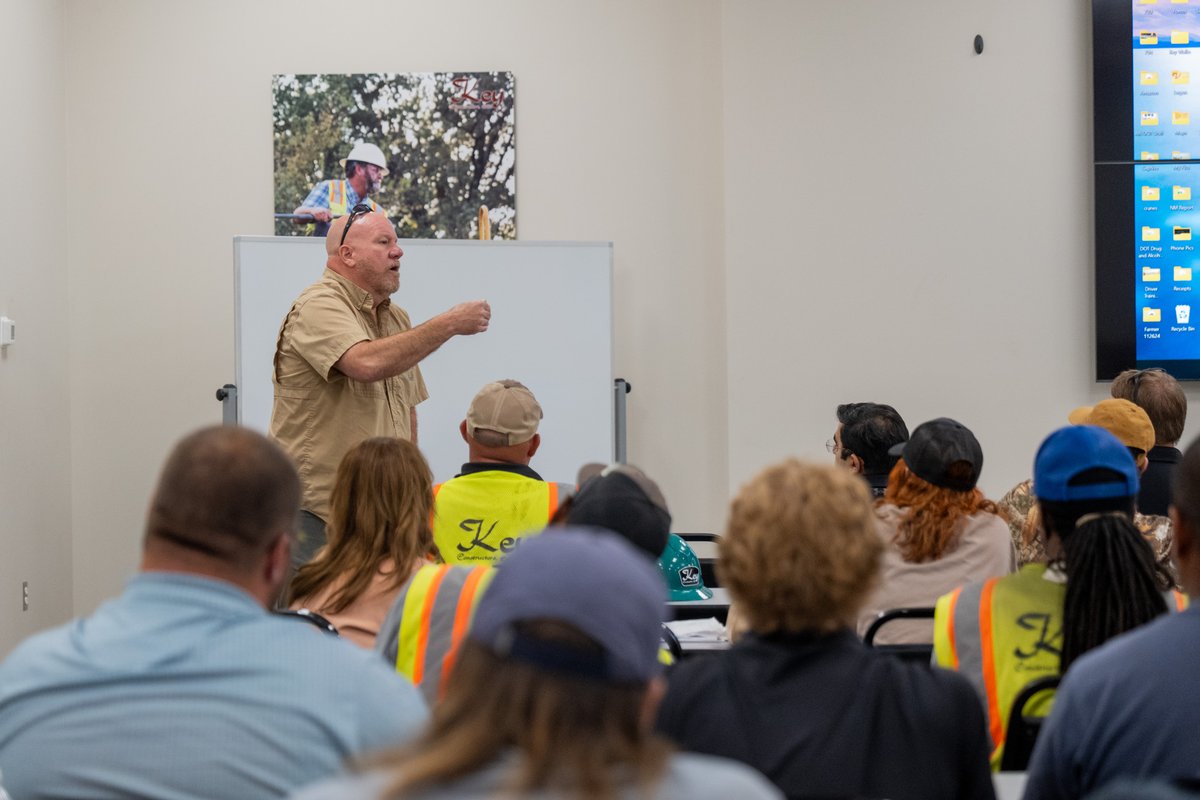 keyconstructors's tweet photo. We had our Quarterly Safety Meeting this past Friday at our shop in Canton. Coming together to discuss our goals and the direction we're headed as a company is so important to being a successful team!
Together, we will make Mississippi and the surrounding states better! https://t.co/15G1tofghX