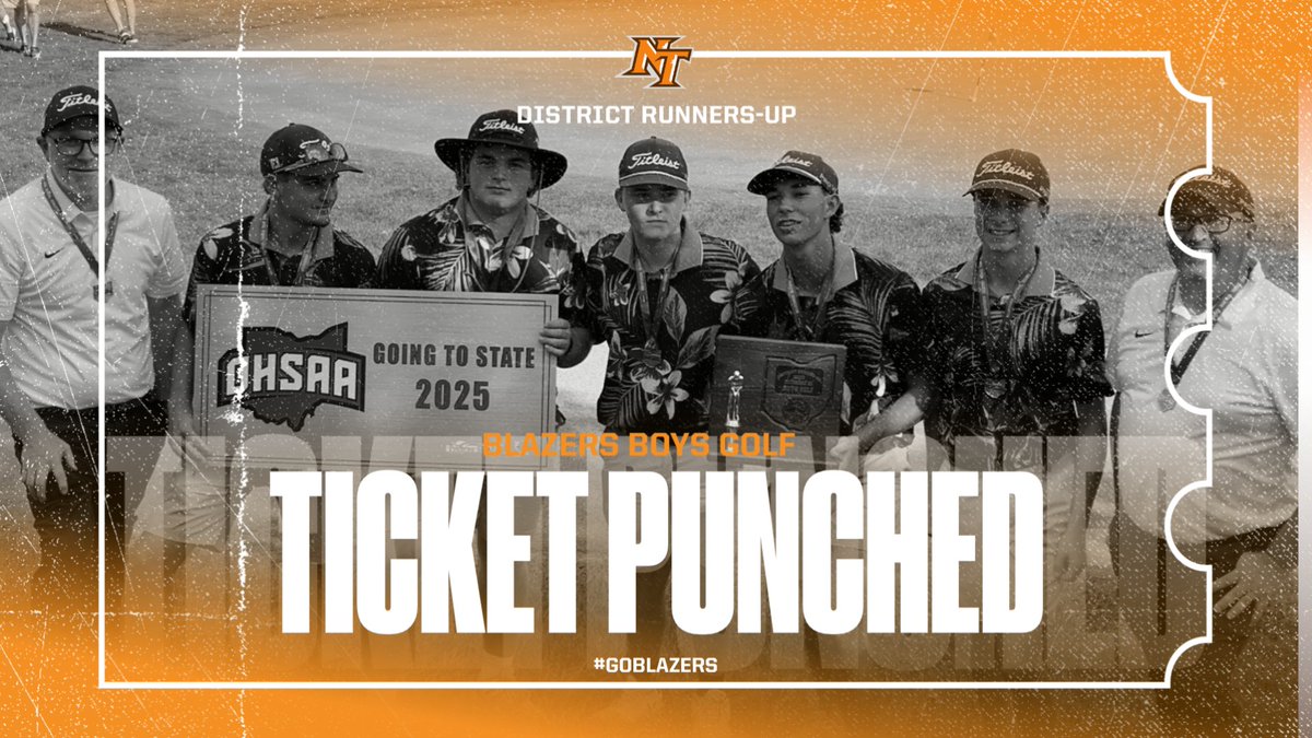 NationalTrailAD's tweet image. The Boys Golf team is STATE BOUND! They finished as team runners-up, led by Kellen Laird&apos;s runner up individual performance. Congratulations guys! #FN5GLContest @tmobile