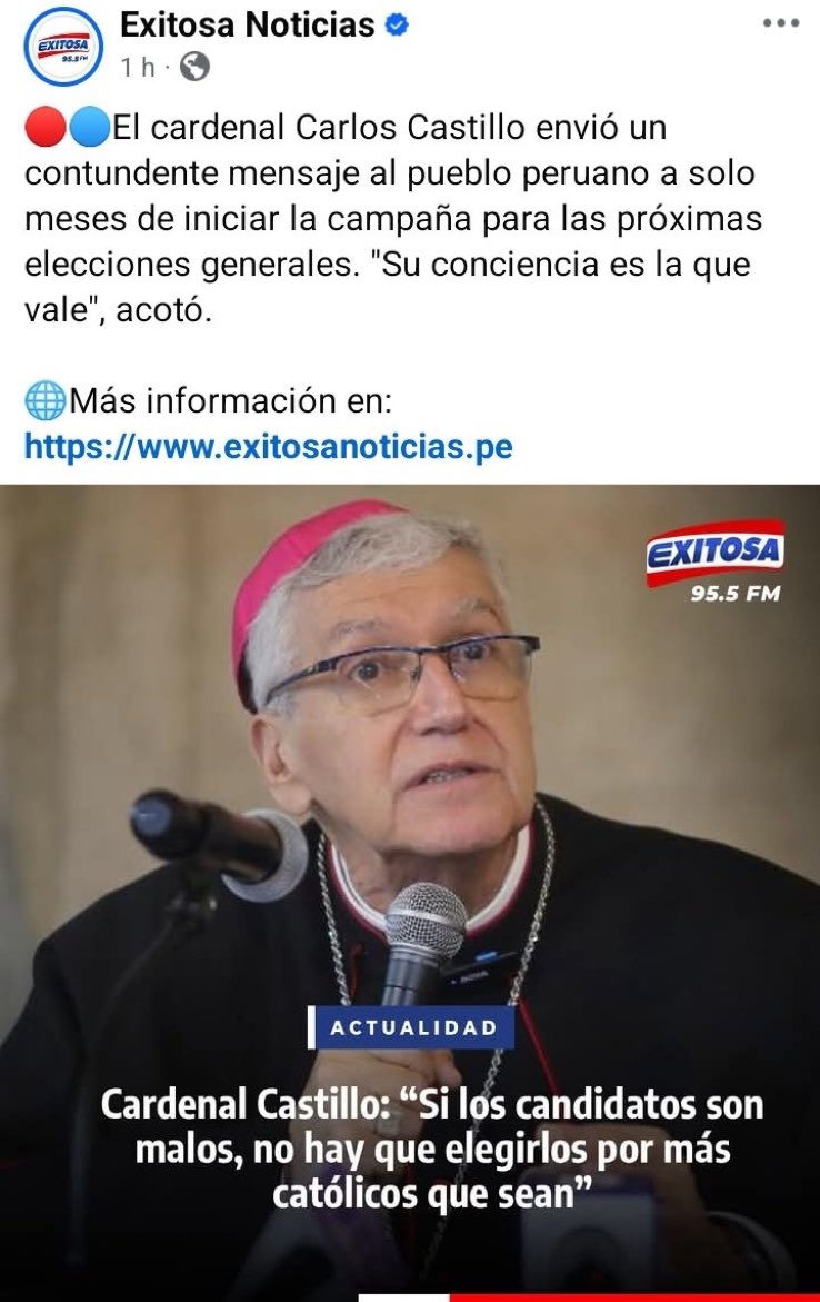 gerardoindacoc1's tweet image. Soy católico, pero este señor no me representa, está totalmente ideologizado.