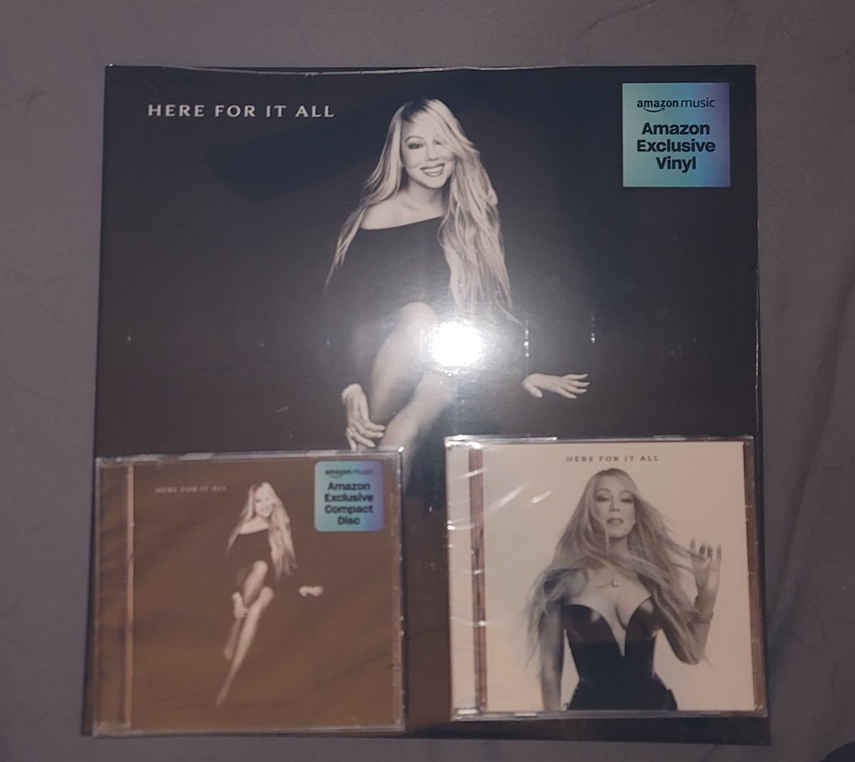 Colby_Beck's tweet photo. What I've received so far. More is on its way. #HereForItAll ♥️ @MariahCarey https://t.co/OhpOldWS8a