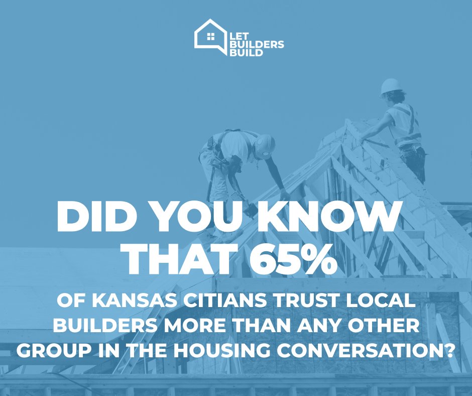 Trusted small-business owners who build homes are ready to help solve the housing crisis, but outdated policies are slowing progress and increasing housing costs.

Visit letbuildersbuildkc.com to learn what you can do to help us cut the red tape.

Let’s clear the way for