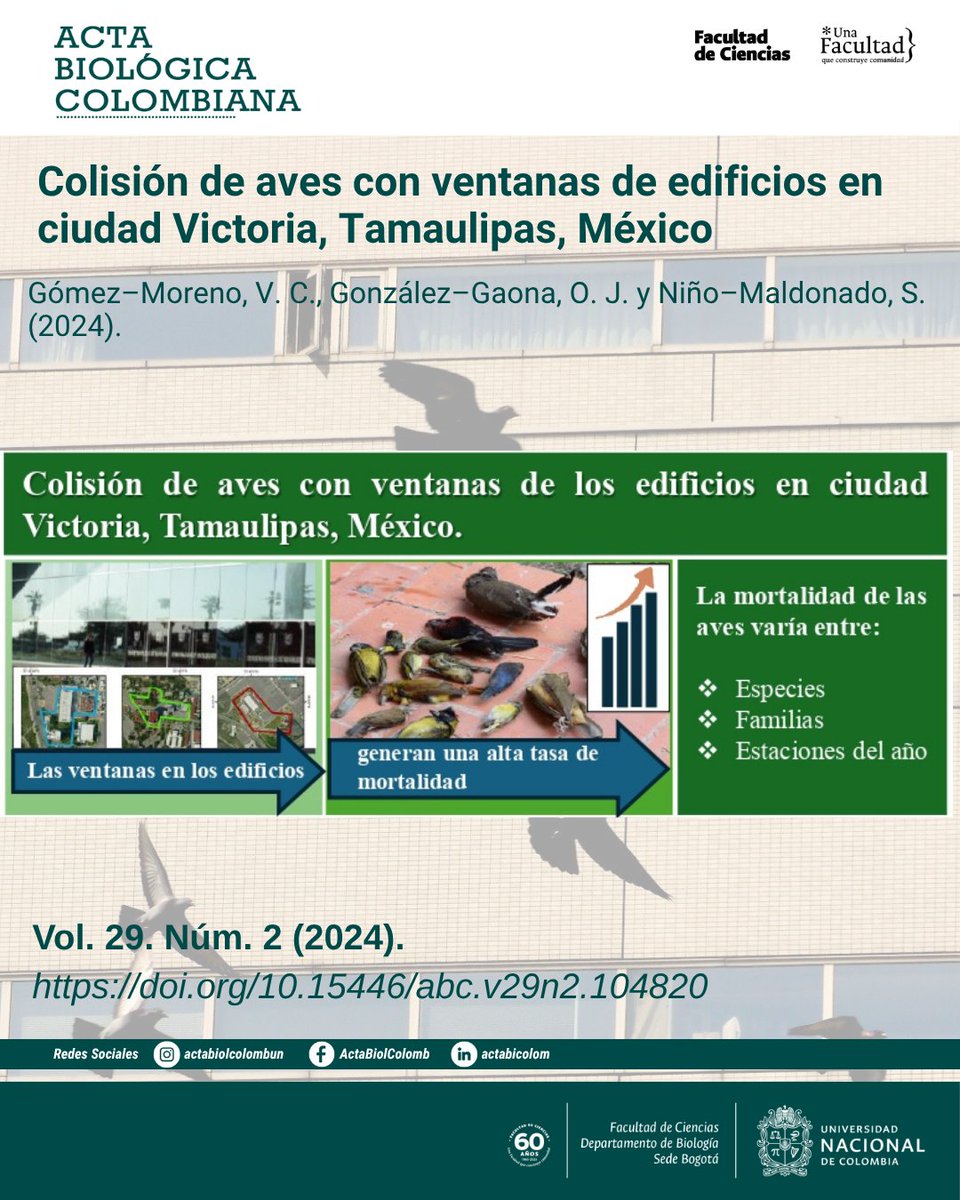 Revista Acta Biológica Colombiana UN tweet media