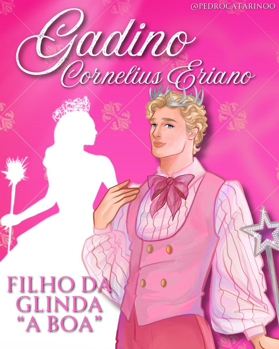 Conheça Gadino Cornelius Eriano💕 filho de Glinda a boa

Sempre tive vontade de escrever um protagonista bem patricinho, mimado, engraçado e vaidoso (E o Gadino é a combinação disso tudo e muito mais)

Coração Esmeralda chega em breve na Amazon e no Kindle Unlimited✨