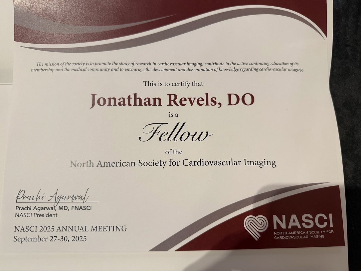 Jonathan Revels DO, FNASCI, FSAR tweet media