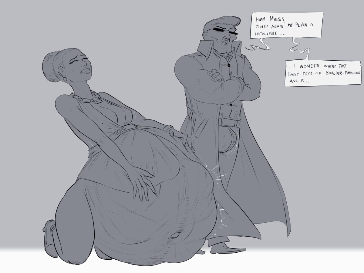 Funny doodle for today.
Anyone remember Excella from Resident Evil 5? Yeah that scene definitely did something to my braincells...