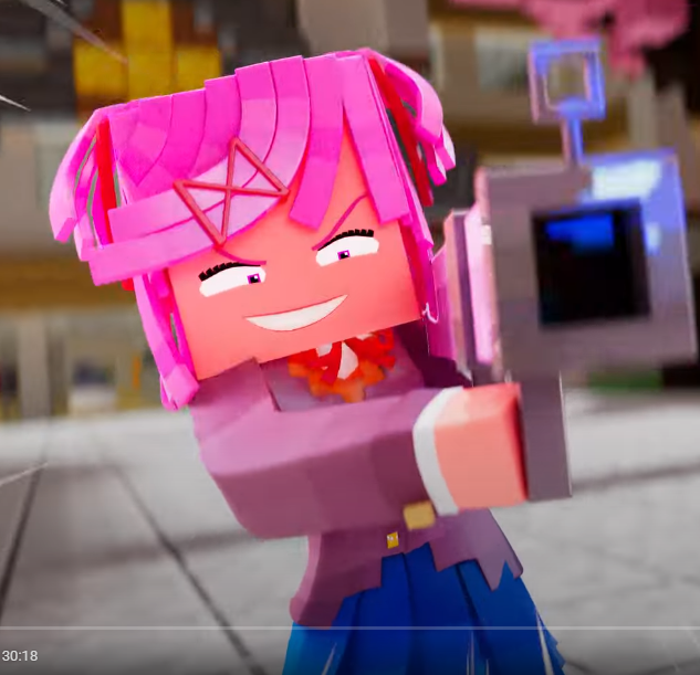 FBCF8281's tweet photo. @NickLuigi is that the girl from minecraft https://t.co/KOsUgONOKg