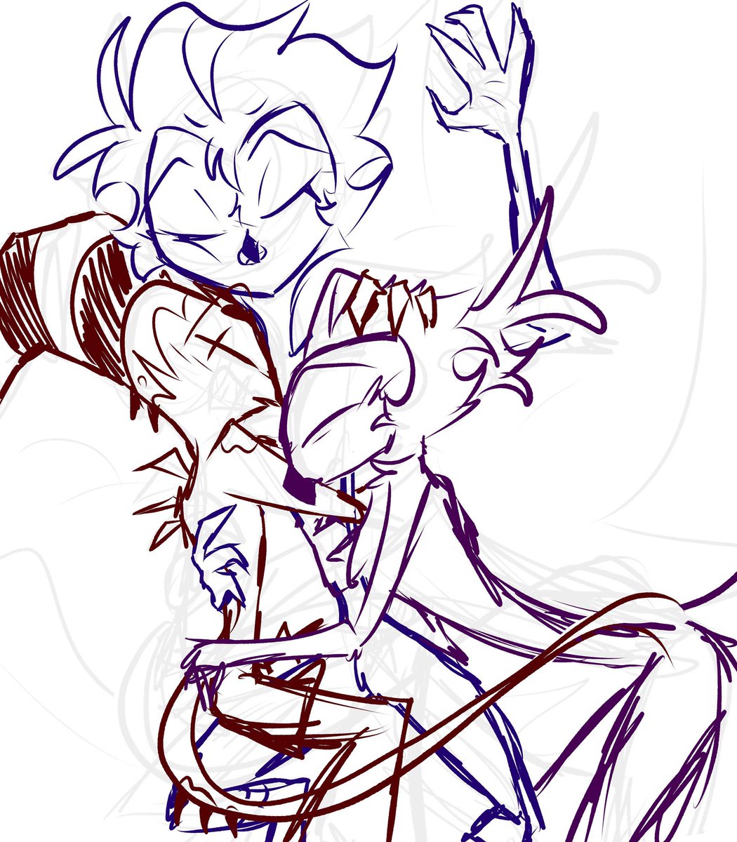 BurningInk_'s tweet photo. Okay usually my posts do better when I post the art without any words but it did shit, so I'm reposting it with tags. Fucking algorithm man work with me here
#Stolitzago
#HelluvaBossFanart
#HelluvaBoss https://t.co/kD8vPI6yPY