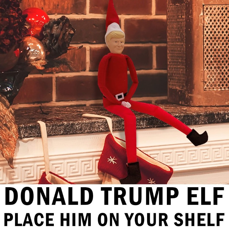 ProudPatriots1's tweet photo. The Trump Elf, your Christmas companion
Place this Trump Elf throughout your house
Limited run for the 2025 holiday season