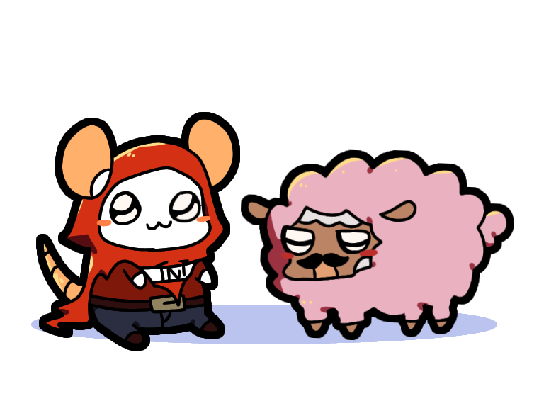 pistamiilk's tweet photo. chews on them #explodingtnt #pinksheep https://t.co/PLQLxJgA81