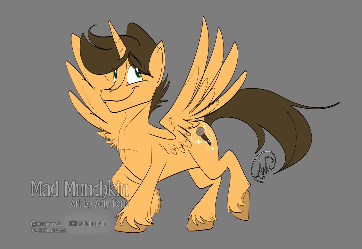 MadMunchkinArt's tweet image. Thank you to @godzillaman4500 for commissioning me to draw this flat colour sketch of their pony OC.
Interested in a commission similar to this? Comment below or send me a PM here on twitter!
#openforcommissions #artcommissions #saynotoai #whostheartist #mlp #mylittlepony
