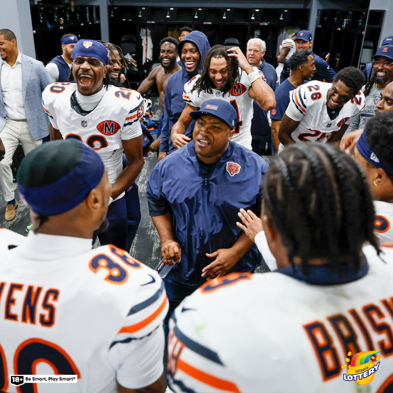 ChicagoBears's tweet photo. 📍 Win City