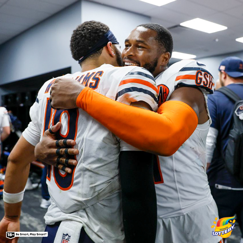 ChicagoBears's tweet photo. 📍 Win City