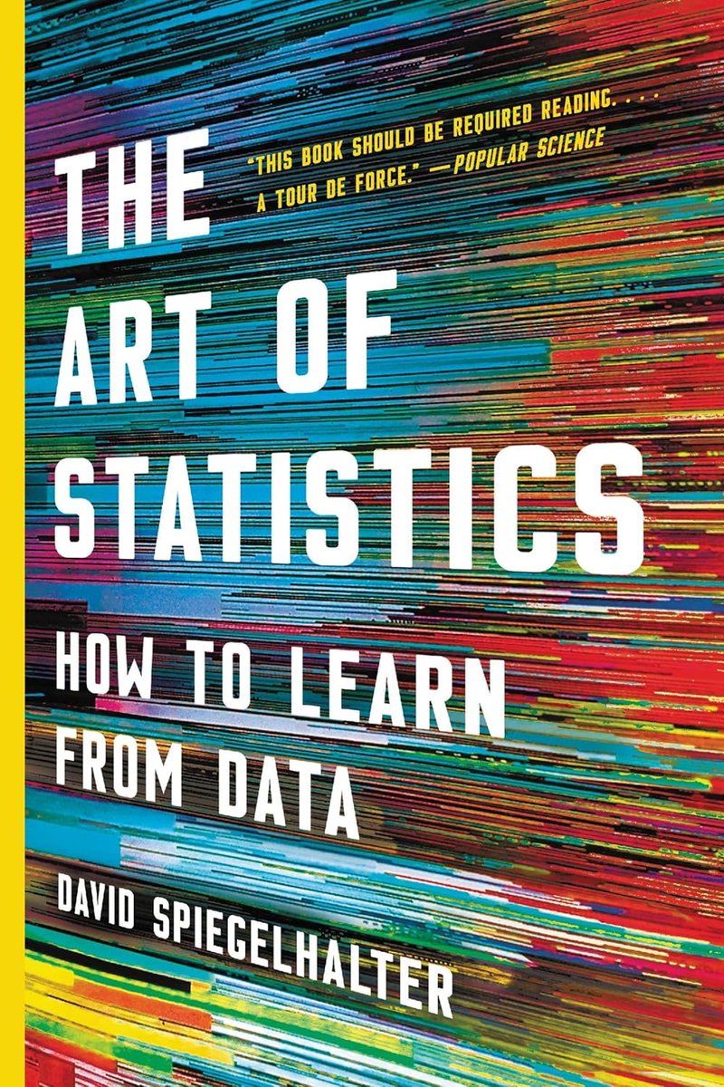 KirkDBorne's tweet image. The Art of #Statistics — How to Learn from Data: amzn.to/48c8xpG