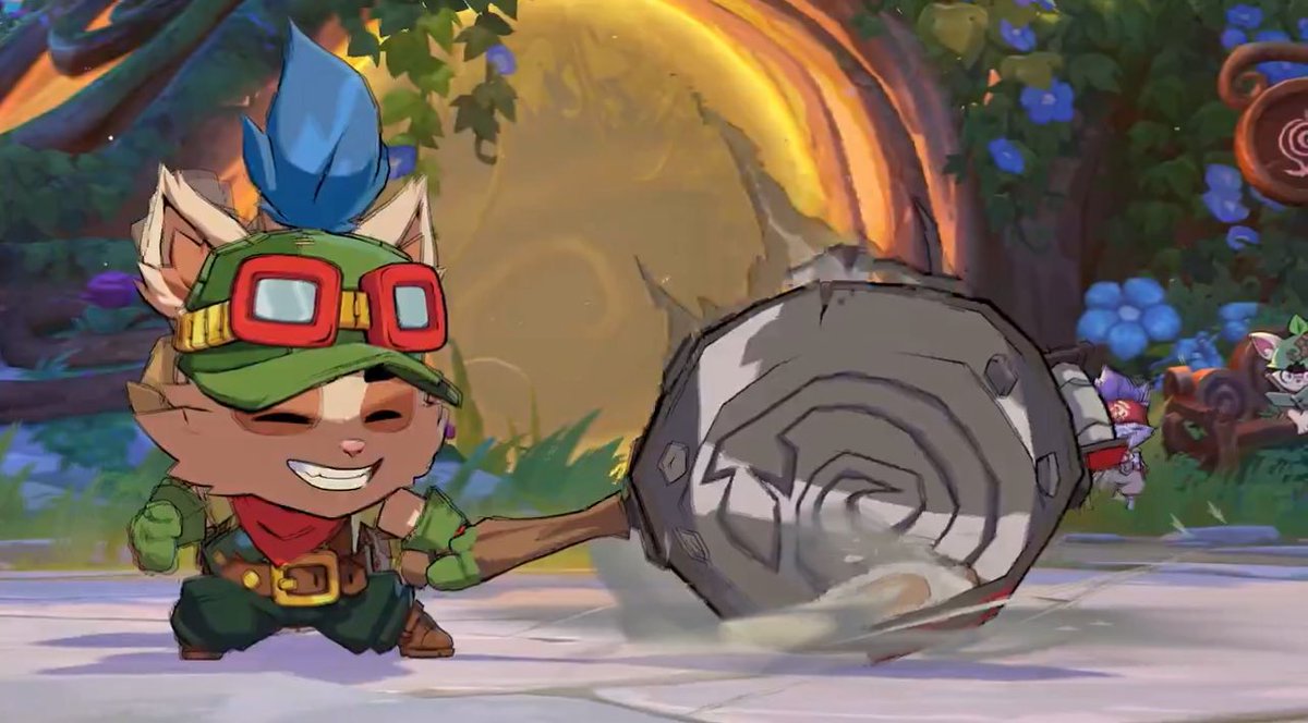 Teemo is cooking! Just don’t let him fry you. 🔥 🍄 

Now let’s be real for a second… Who is stepping up to the stage at Bonus Track with the nastiest Teemo in 2XKO?