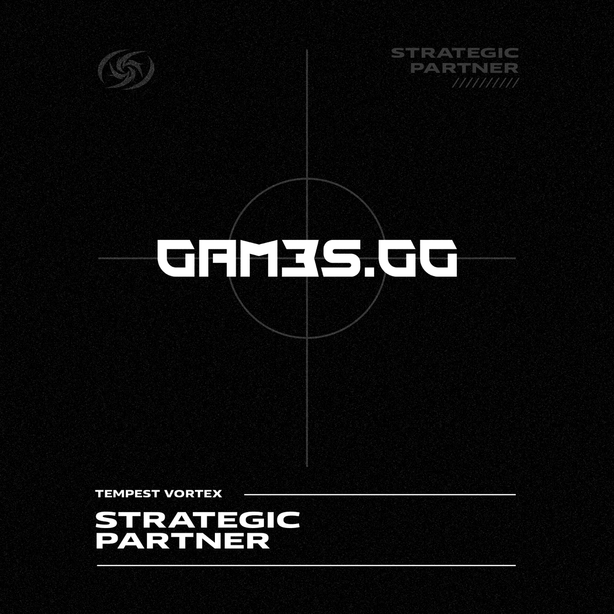 We are pleased to announce <a href="/GAM3Sgg_/">GAM3S.GG</a> as Strategic Partner of Tempest Vortex.

Leading platform connecting over 1 million gamers to the best blockchain games.