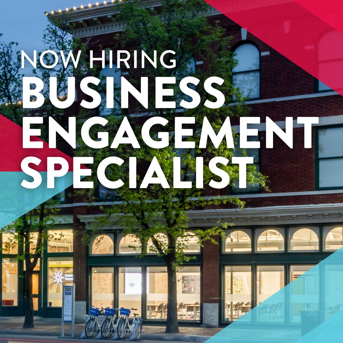 #DowntownWichita is hiring a Business Engagement Specialist to strengthen business relationships, attract &amp; retain growth and lead placemaking initiatives that enhance our urban core.

Read the full job description here: downtownwichita.org/post/35