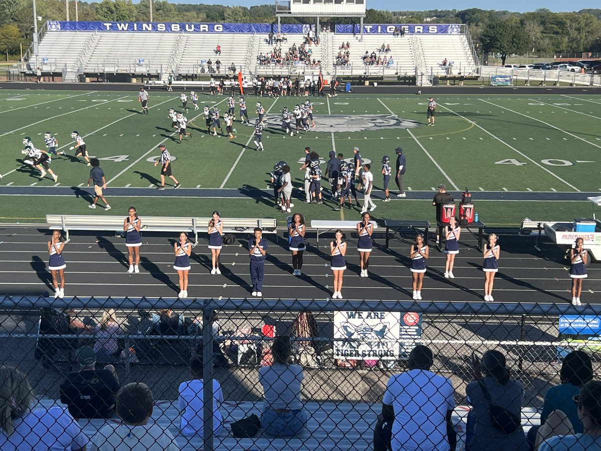 It’s a beautiful night for football as the 7th Grade Tigers look to take down the Knights!  GO TIGERS!!
<a href="/TwinsburgTigers/">Twinsburg Athletics</a> <a href="/twinsburgcsd/">Twinsburg City School District</a>