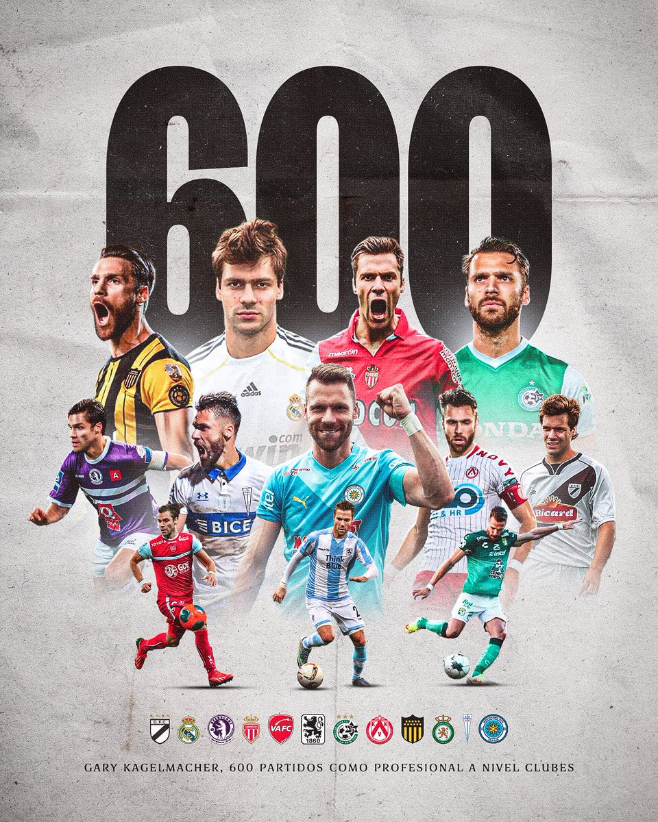 600 partidos como profesional a nivel clubes. 

Un logro importante para mi carrera en esta hermosa profesión. 

Agradecido a cada uno de los clubes que fueron parte de este largo camino, a mis seres  queridos y compañeros  por acompañarme en todo momento. Vamos por más! 🙌🏼