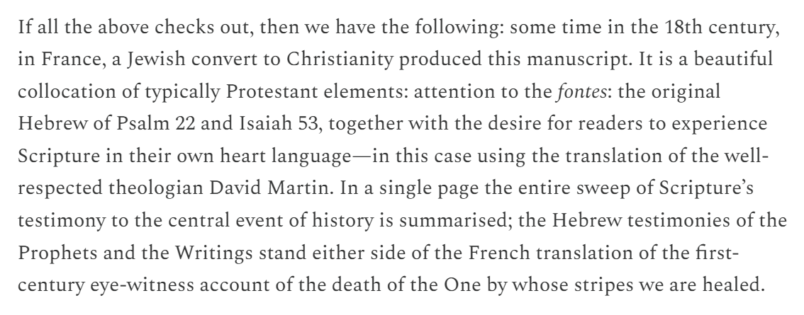 K_L_Phillips's tweet photo. Thank you to everyone who expressed interest in, and admiration for, the manuscript below. I've done a little digging about the manuscript. You can read all about it on my blog by following the link in my X bio.
Alternatively, the TLDR is in the snippet below!
#treasurethetext https://t.co/p2nX3N5M2e