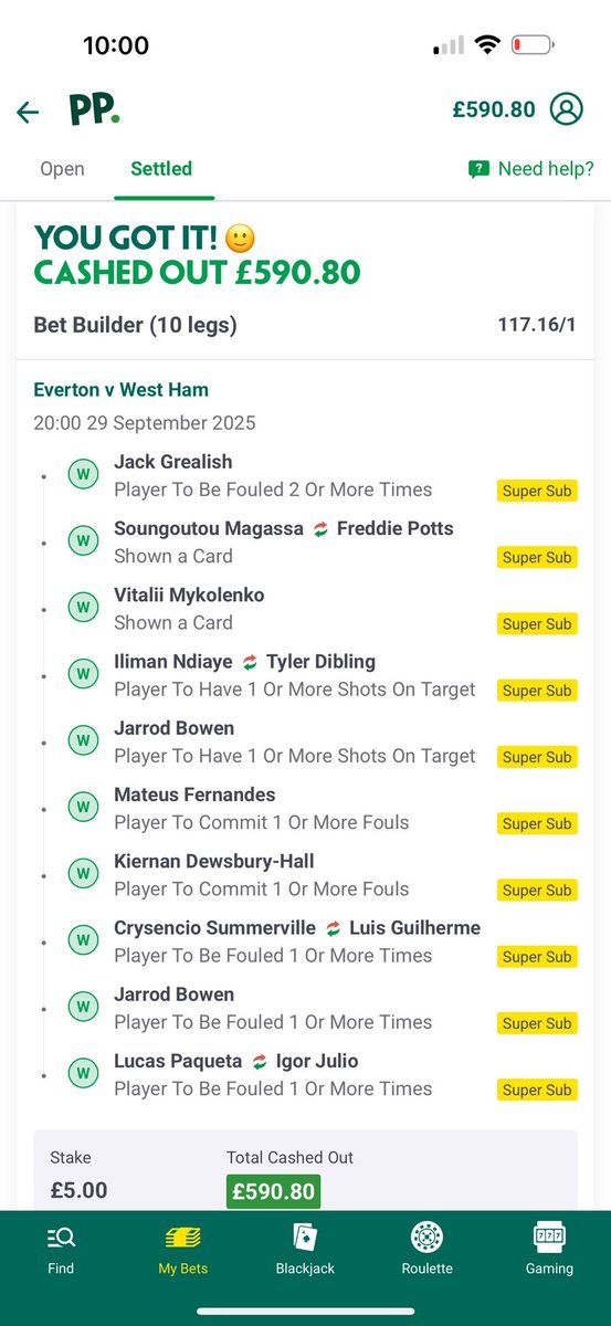 jayyybarnes's tweet photo. @AndyRobsonTips Cheers Andy 😮‍💨💸 https://t.co/tK1h7n0oW9