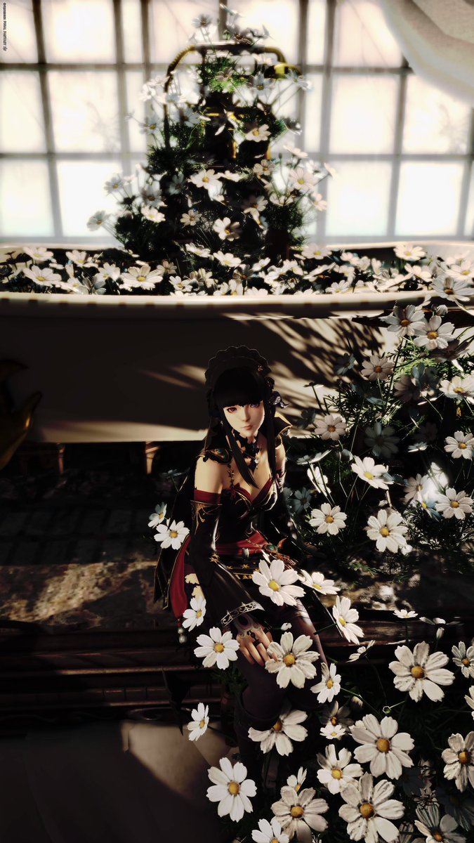 おはようございます✨
最近リアルがバタバタで長くインできてなかったけど昨日の夕方行けたので伺いました！素晴らしい空間をありがとです🙏
暫く続きます🍀*゜
今日も皆さんにとって良き日でありますように〜🍀
#ジェーン・ドゥの浴室 #eligoya #SSP_FF14 #FF14 #FF14SS #FFXIV #アウラ #本日のアウラ