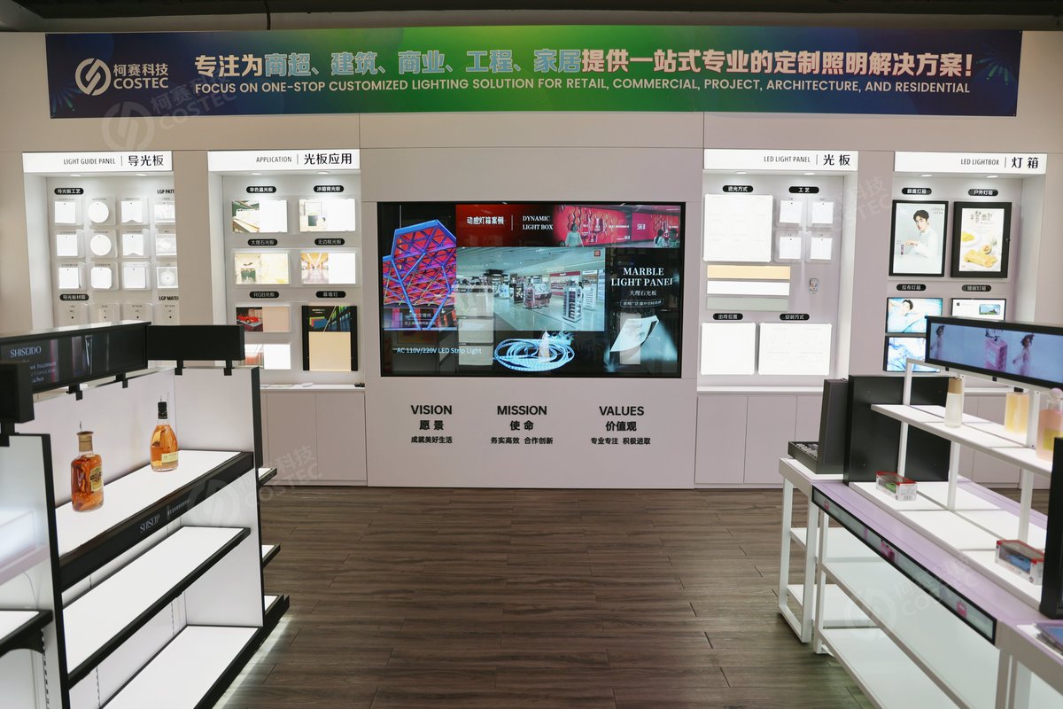 Cosuntech's tweet image. 💡 Explore our Shenzhen showroom!
Cosun Technology delivers custom LED lighting solutions for advertising, retail, architecture &amp;amp; industrial projects.
Factory-direct, full product line, strict QC.
👉 Visit our showroom or request a sample today.
#CustomLighting #LEDsolutions