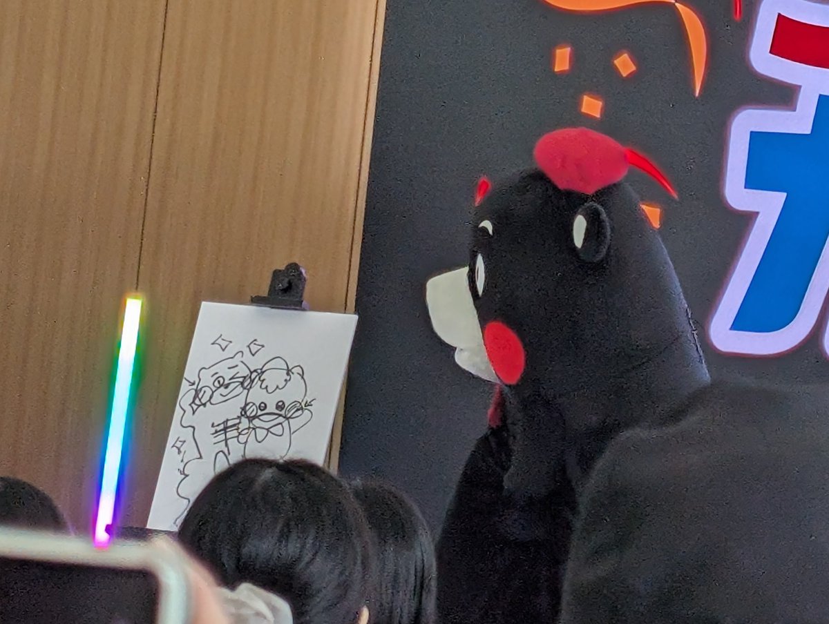 くまモンになりました くまモンになりました くまモンのステージ見て泣きそうになっ