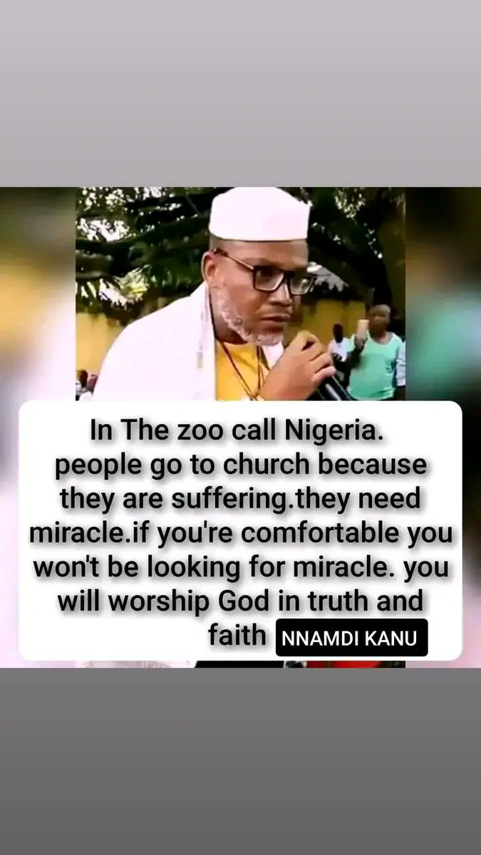 JohnsonAsaa's tweet image. Terrorist leaders were recently invited by the Nig, state for “peace talks.” the same govt, has repeatedly ignored #CourtOrders for Christian separatist leader, #FreeMaziNnamdiKanu, he has been illegally detained since 2021 for nothing near what these terrorists do to Christians.