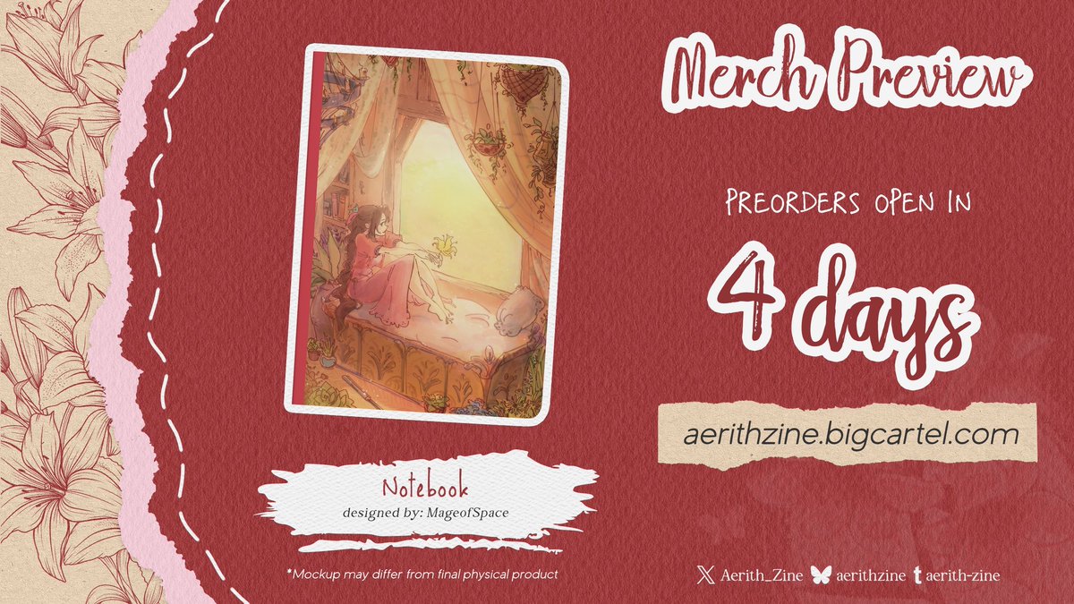 Flower Dancing in the Wind: Aerith Zine Vol. II tweet media