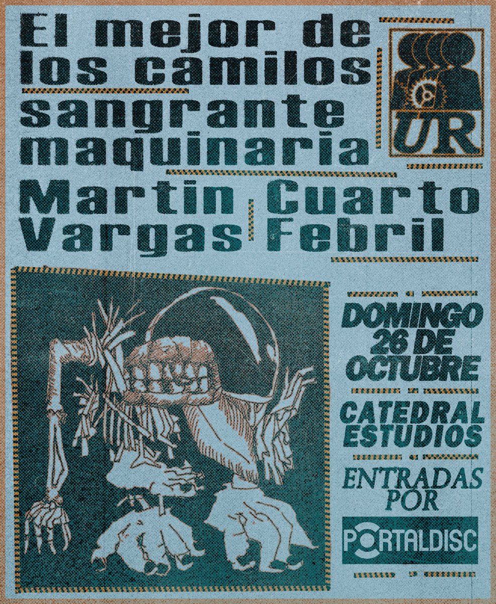 Amigos mios. Estan cordialmente invitados a el debut de la nueva banda que ideamos con unos amigos llamada Martin Vargas. Entradas por portalticket!
