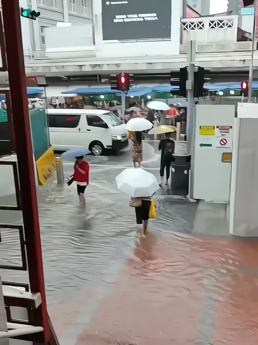 シンガポール旅行を考えている皆さんへ🌂 最近ずっと雨なので、もう少し待ってから来るのがおすすめです〜 #シンガポール #雨季