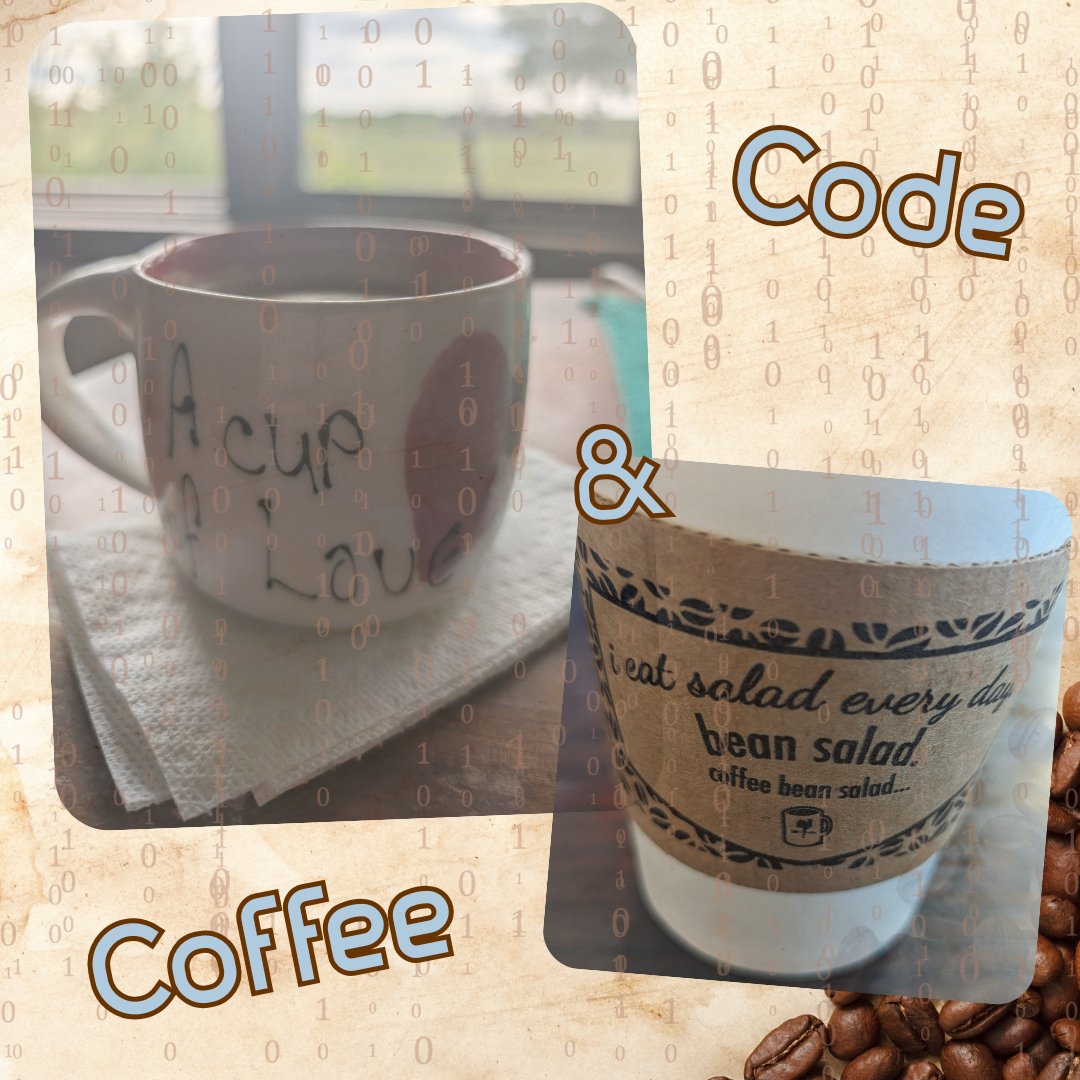 SudoNovaStudio's tweet photo. Coffee in one hand, code in the other ☕💻 #MondayFuel

#Coffee #GameDev #IndieDev #PingProfit #CaffeinatedCode https://t.co/5HpCOg4Ehz