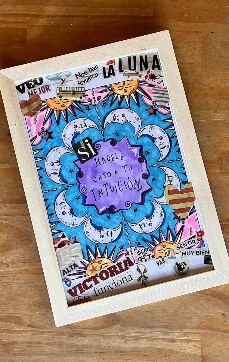 giatare's tweet photo. Nivel de satisfacción: tener tu propio “cuadro” en casa 🖼️
El libro tiene troquel, así que podés arrancar la hoja sin drama
y colgar tu obra como si fuera de galería (pero en tu living ✨)
☀️ Si querés probar la experiencia, te paso la data por DM https://t.co/IBpSZmqoFN