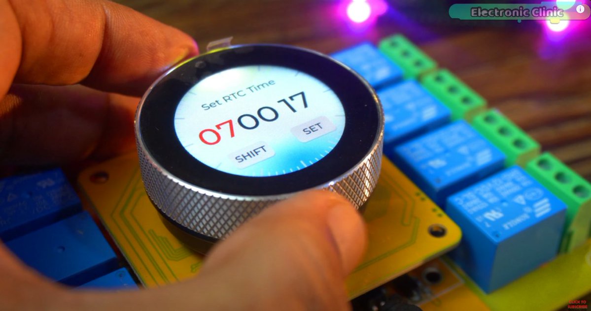 MakerfabsTech's tweet image. Huge shoutout to @electroniclinic  🙌 for checking out our MaTouch 1.28” Timer Switch Relay!
Who knew controlling your lights, heater, or TV from your phone could be this fun? 😎📱
ESP32 + Blynk = Smart Home done right.
Go ahead… make your home smarter than you are! 🏠✨
Video:…