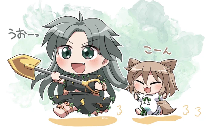 ももよとつかさのディグディグアドベンチャー #おは東方