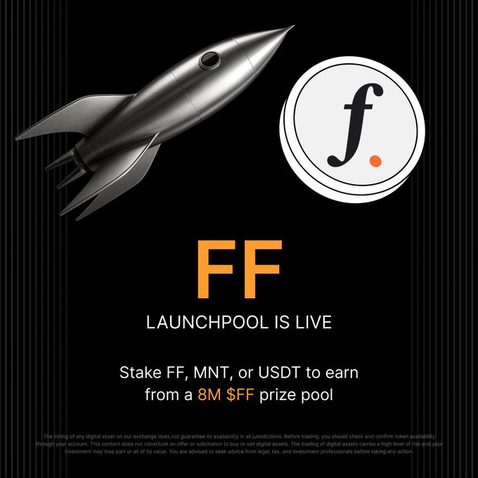 cryptoerahub's tweet photo. 📣 $FF is officially listed on #BybitSpot with FalconStable!

🚀 FF Launchpool is Live: Stake FF, MNT or USDT to earn a Share of the 8M FF.

#Bybit
Trade Now! https://t.co/puvvBYEIzb https://t.co/4bYy5OHlMc