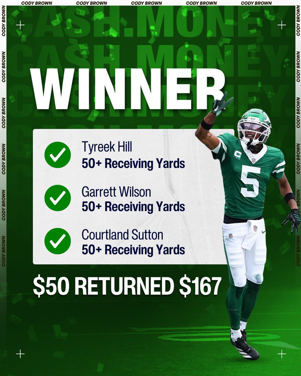 Cody Brown Bets tweet media