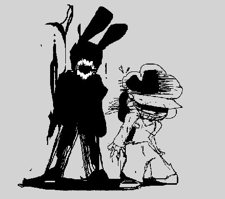 It seems that the shadow escaped from the arcade and has found an ideal host...

-HARASS (aka lurking) ~ YOU ARE NOT ALONE

art by:
<a href="/Le_bunnylma0/">ECB</a> 

#OurpleGuy  #RyanGuy #FNF  #fnaf #ourplesweep