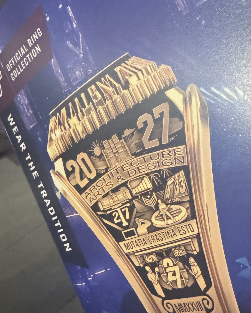 pretty iconic <a href="/VTclassof2017/">VT Class of 2017</a> honored <a href="/elizabethkitley/">Liz Kitley</a> with her retired #33 on their class ring that thousands will wear for a lifetime! #WearTheTradition <a href="/HokiesWBB/">Virginia Tech Women's Basketball</a>