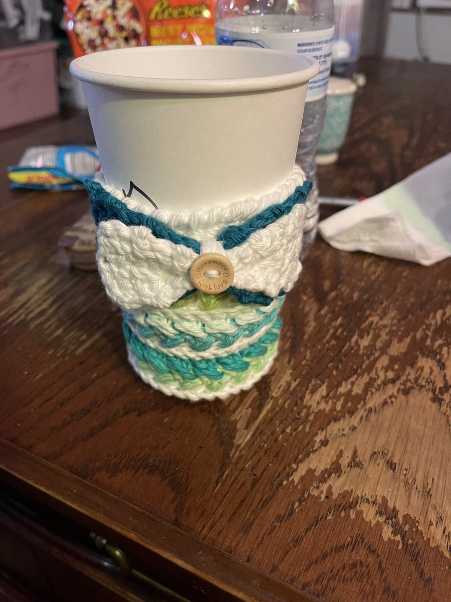 Been working on some cup cozies. Here are a few. Hope you guys like.