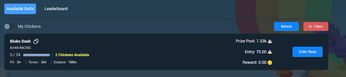 Chicken Derby tweet media