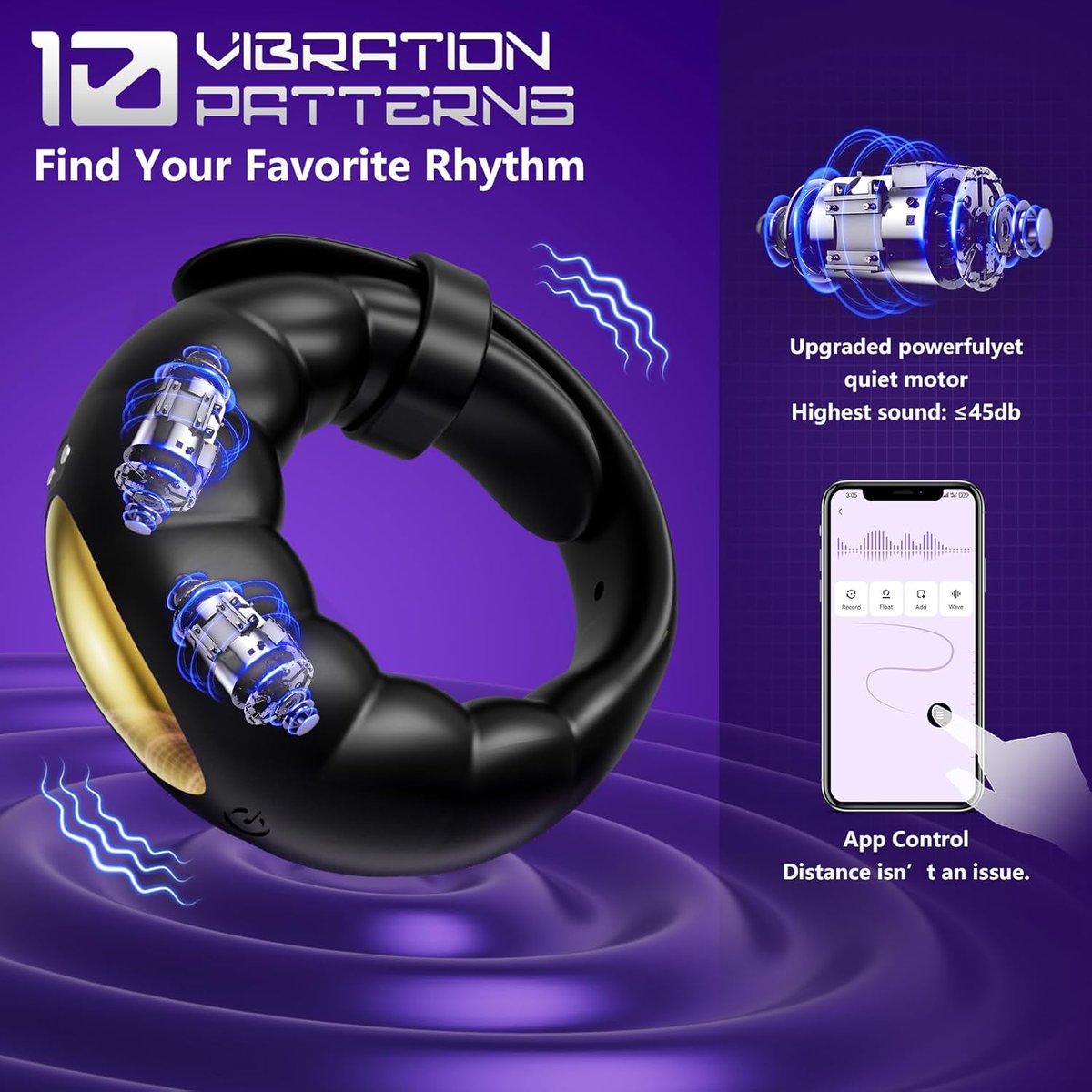 💥Powerful Penis Ring Vibrator💥
😍Premium Liquid Silicone Construction
🚀10 Dynamic Vibration Modes for Endless Pleasure
🤩Compact, Travel-Friendly &amp; Easy to Use
💌Follow me &amp;  forward the post
#SexToy #Amazon #Review #FreeProduct #onlyfans